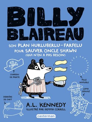 cover image of Billy Blaireau (Tome 2)--Son plan hurluberlu-farfelu pour sauver oncle Shawn (qui n'en a pas besoin)